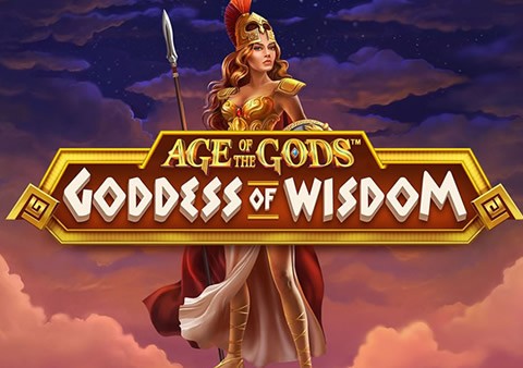 age-of-the-gods-goddess-of-wisdom-slot-logo