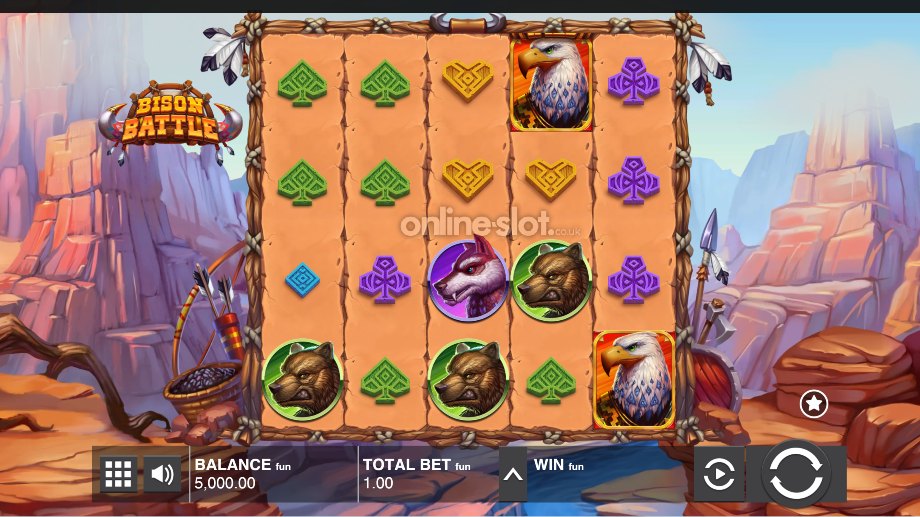 battle-bison-slot-base-game