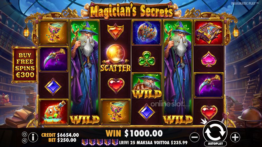 magicians-secrets-slot-base-game