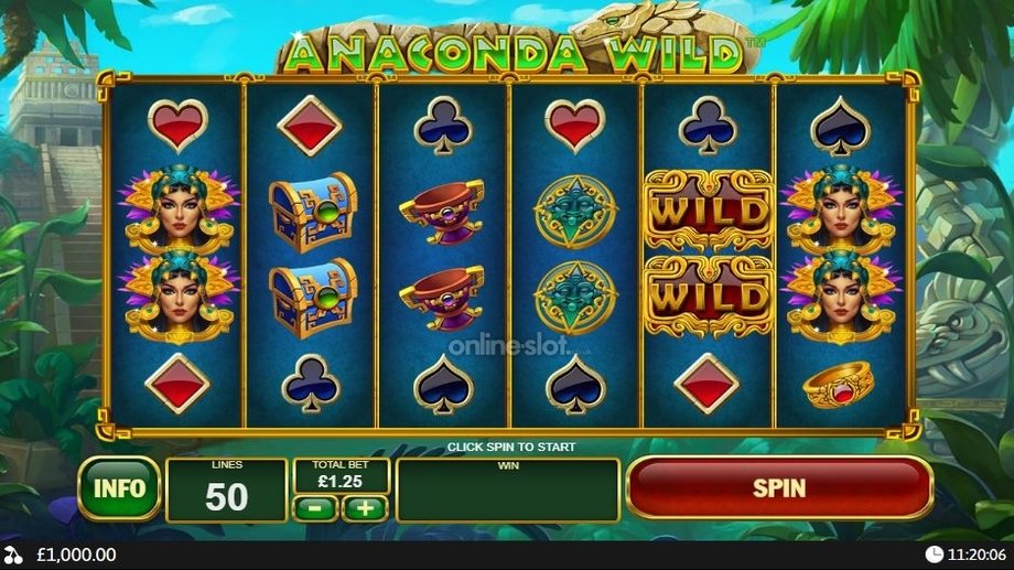 anaconda-wild-slot-base-game