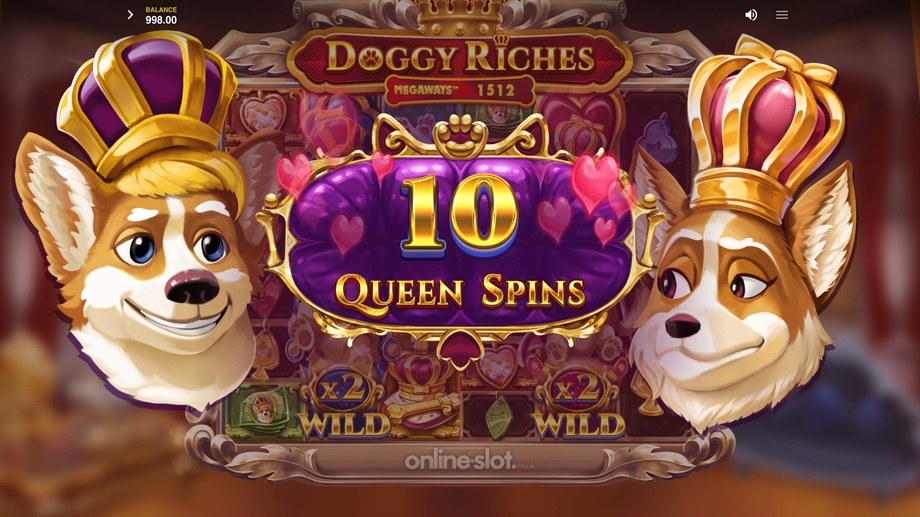 doggy-riches-megaways-slot-queen-spins-bonus-feature