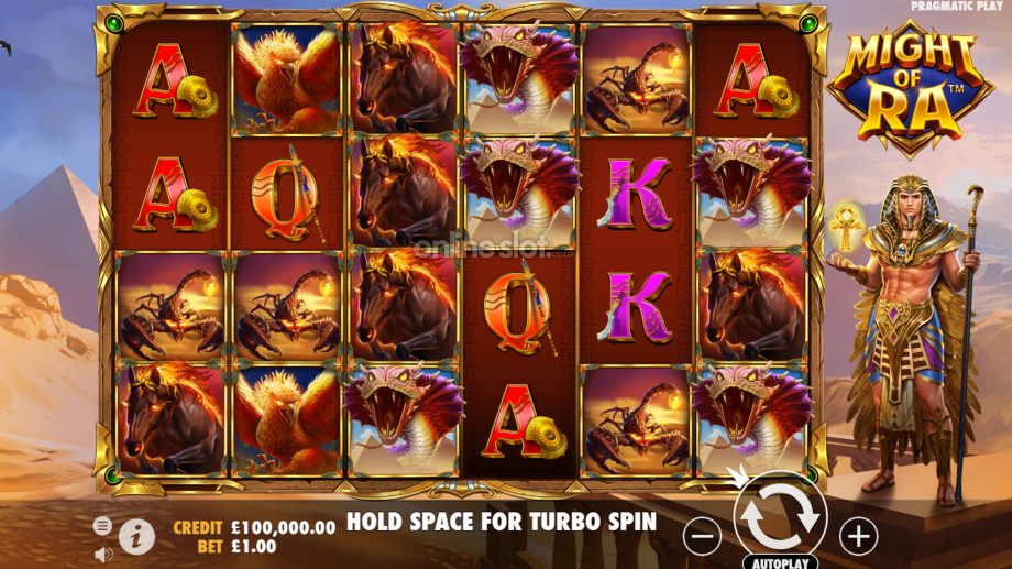 might-of-ra-slot-base-game