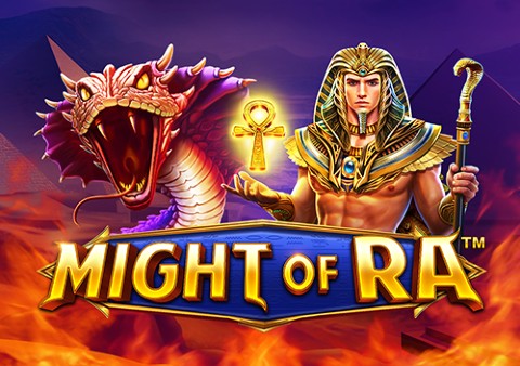 might-of-ra-slot-logo