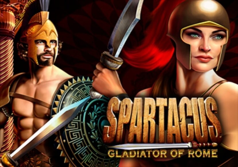 spartacus gladiator of rome slot logo