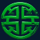 tiger-kingdom-infinity-reels-slot-green-asian-pattern-symbol