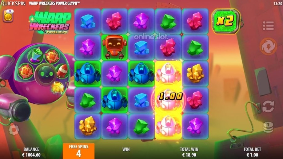 warp-wreckers-power-glyph-slot-free-spins-feature