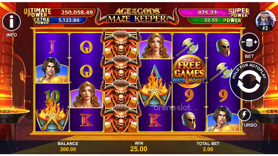age-of-the-gods-maze-keeper-slot-base-game