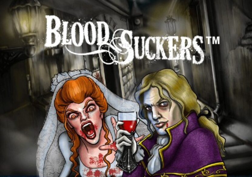 blood suckers slot logo