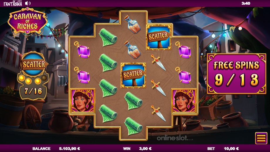 caravan-of-riches-slot-free-spins-feature