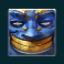 pacific-gold-slot-blue-mask-symbol