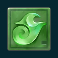 pacific-gold-slot-green-swirl-symbol