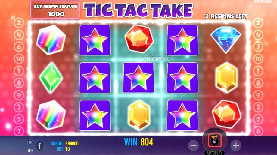 tic-tac-take-slot-respins-feature