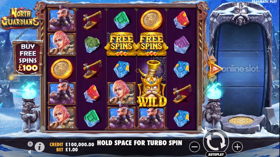 north-guardians-slot-base-game