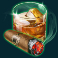 the-great-pigsby-megapays-slot-bourbon-tumbler-and-cigar-symbol