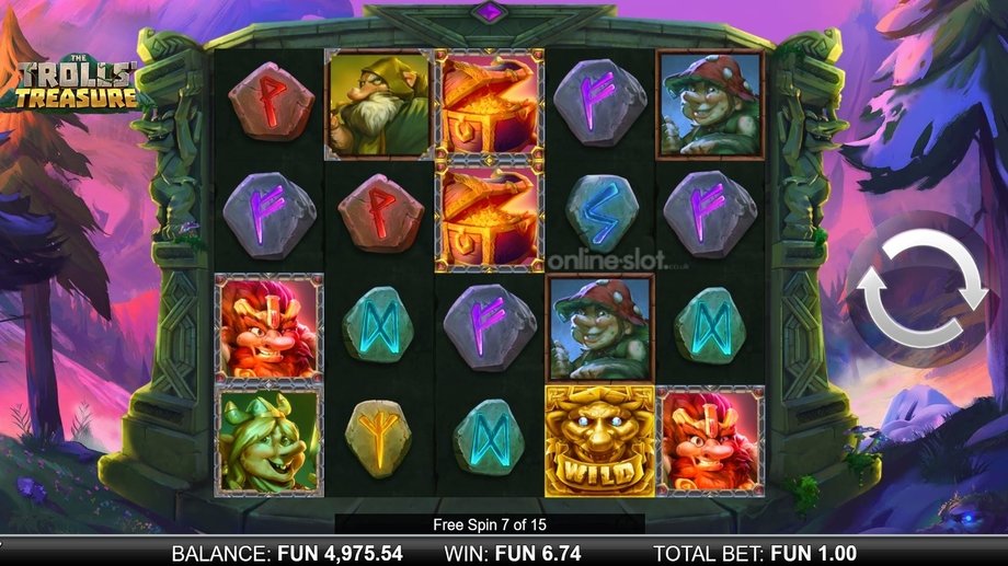 the-trolls-treasure-slot-free-spins-feature