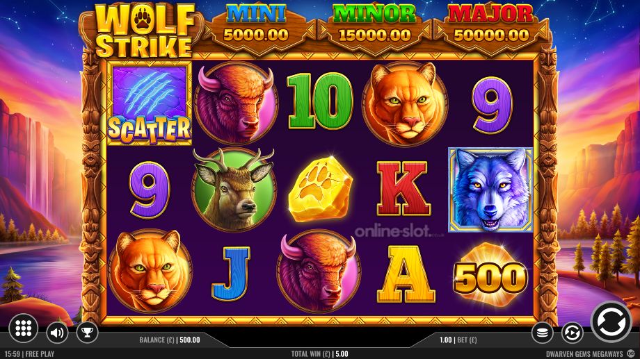 wolf-strike-slot-base-game