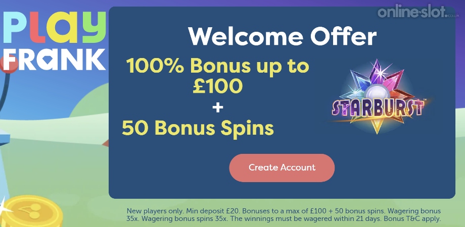 playfrank-casino-welcome-offer