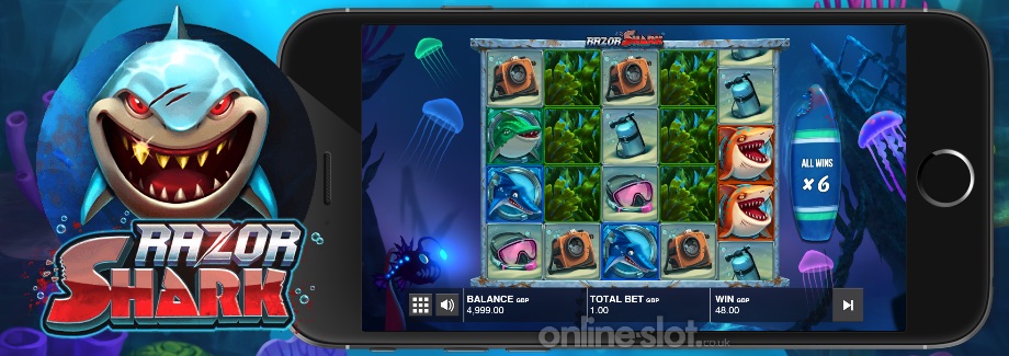 Razor Shark (Push Gaming) Slot Review - 💎AboutSlots