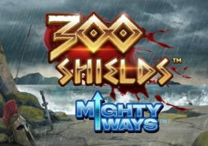 300-shields-mighty-ways-slot-logo