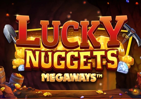 lucky-nuggets-megaways-slot-logo
