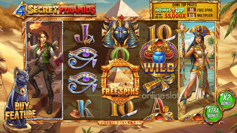 4-secret-pyramids-slot-base-game