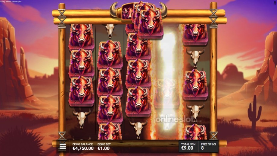 buffalo-stack-n-sync-slot-stampede-spins-feature
