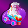 disco-mania-megaways-merge-slot-roller-skate-symbol