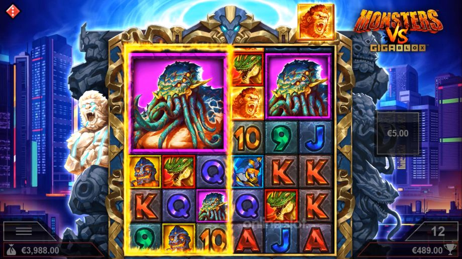 monsters-vs-gigablox-slot-free-spins-feature