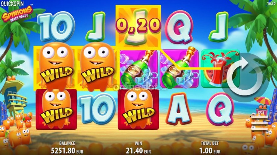 spinions-beach-party-slot-base-game