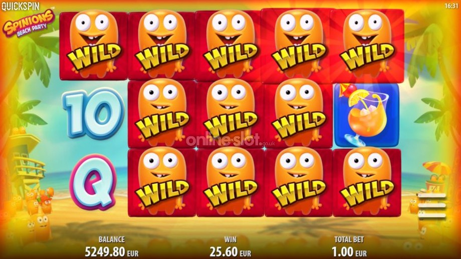 spinions-beach-party-slot-spinions-sticky-wild-respin-feature