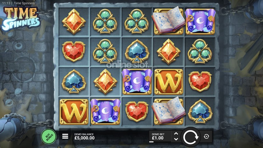 time-spinners-slot-base-game
