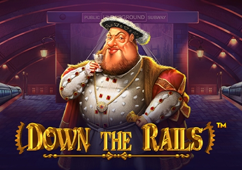 down-the-rails-slot-logo