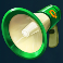 spinions-game-day-slot-megaphone-symbol