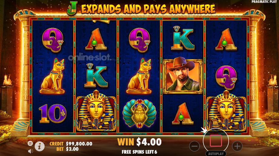 john-hunter-and-the-book-of-tut-respin-slot-free-spins-feature