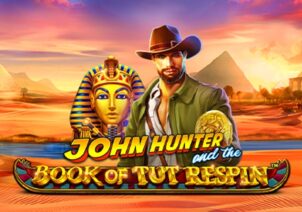 john-hunter-and-the-book-of-tut-respin-slot-logo