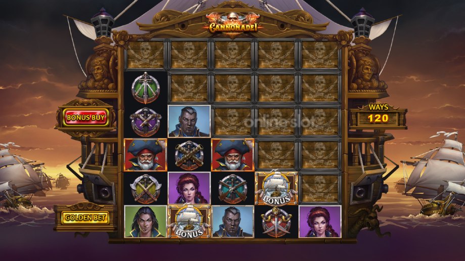cannonade-slot-base-game