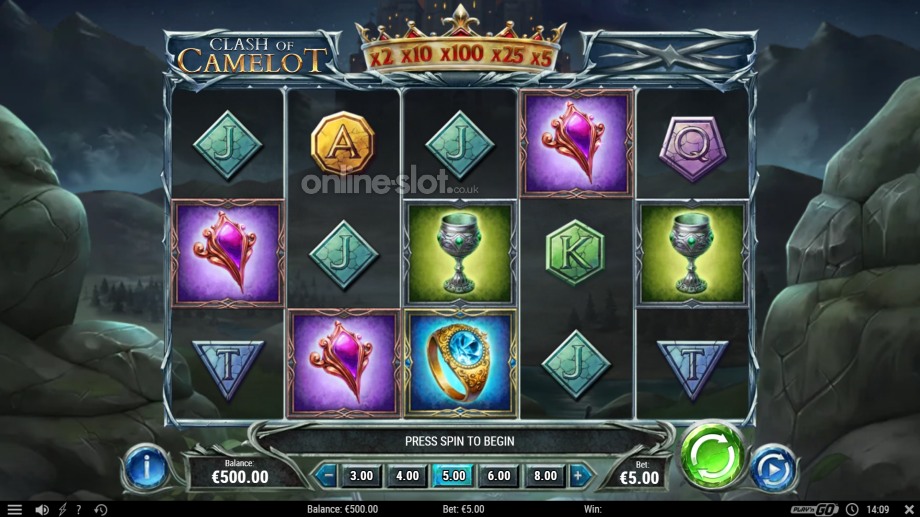 clash-of-camelot-slot-base-game