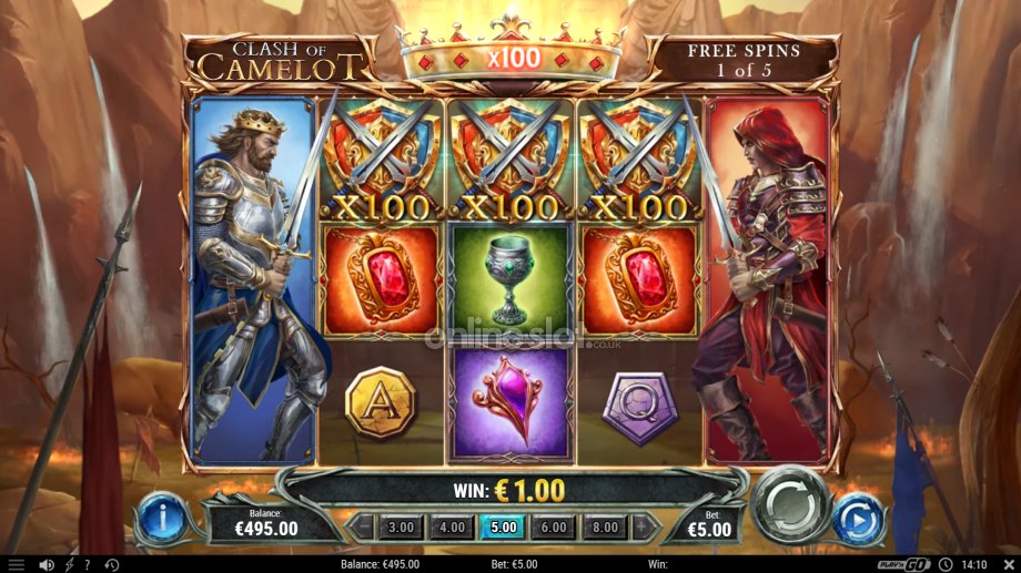 clash-of-camelot-slot-free-spins-feature
