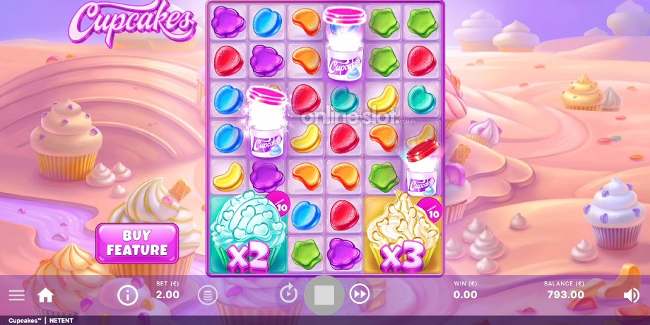cupcakes-slot-base-game