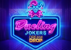 dueling-jokers-dream-drop-slot-logo