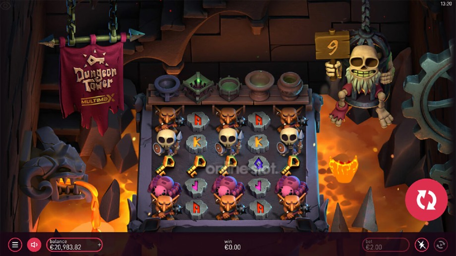 dungeon-tower-slot-free-spins-feature