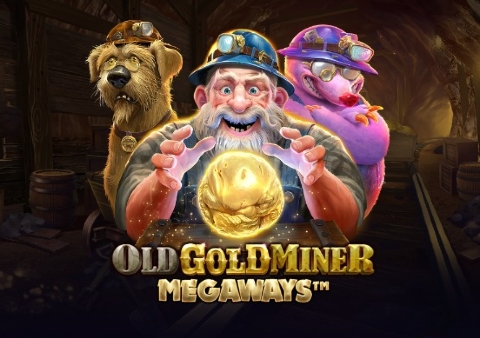 old-gold-miner-megaways-slot-logo