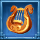 zeus-kingdom-of-riches-slot-harp-symbol