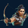 kingdoms-rise-battle-beast-slot-female-warrior-with-bow-and-arrow-symbol