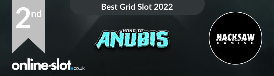 online-slot-awards-2022-hand-of-anubis-best-grid-slot
