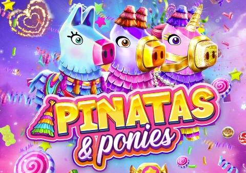 pinatas-&-ponies-slot-logo