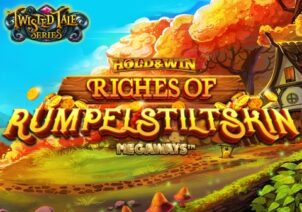 riches-of-rumpelstiltskin-megaways-slot-logo