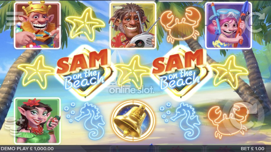 sam-on-the-beach-slot-base-game