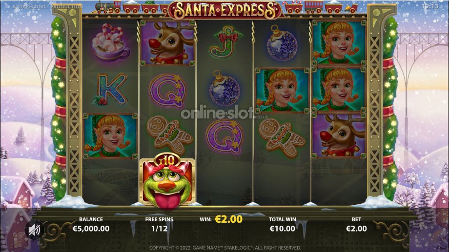 santa-express-slot-collapsing-wild-symbols-feature