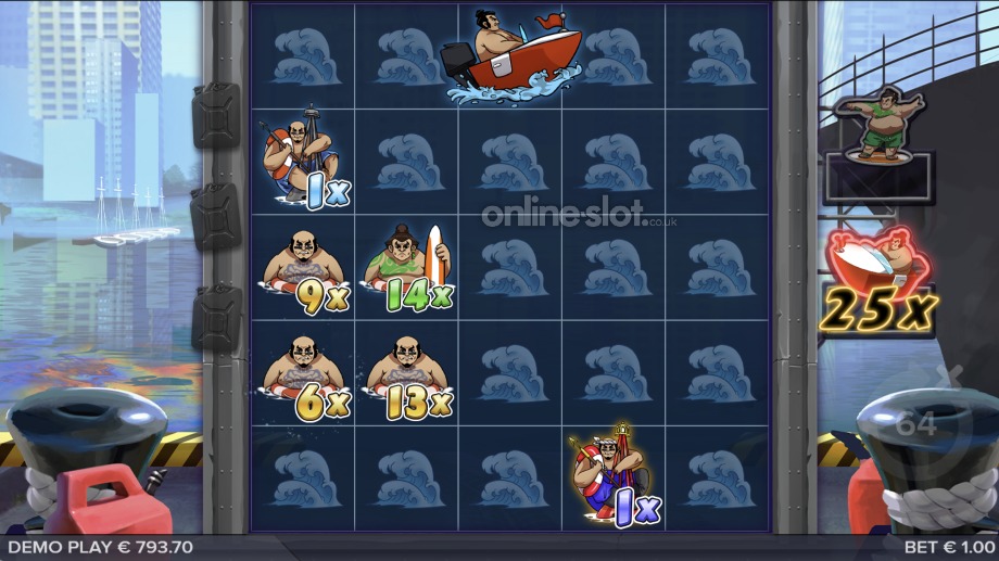 sumo-sumo-slot-speedboat-bonus-feature